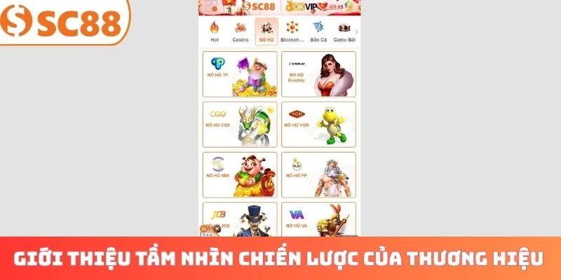 Giới thiệu tầm nhìn chiến lược của thương hiệu giải trí